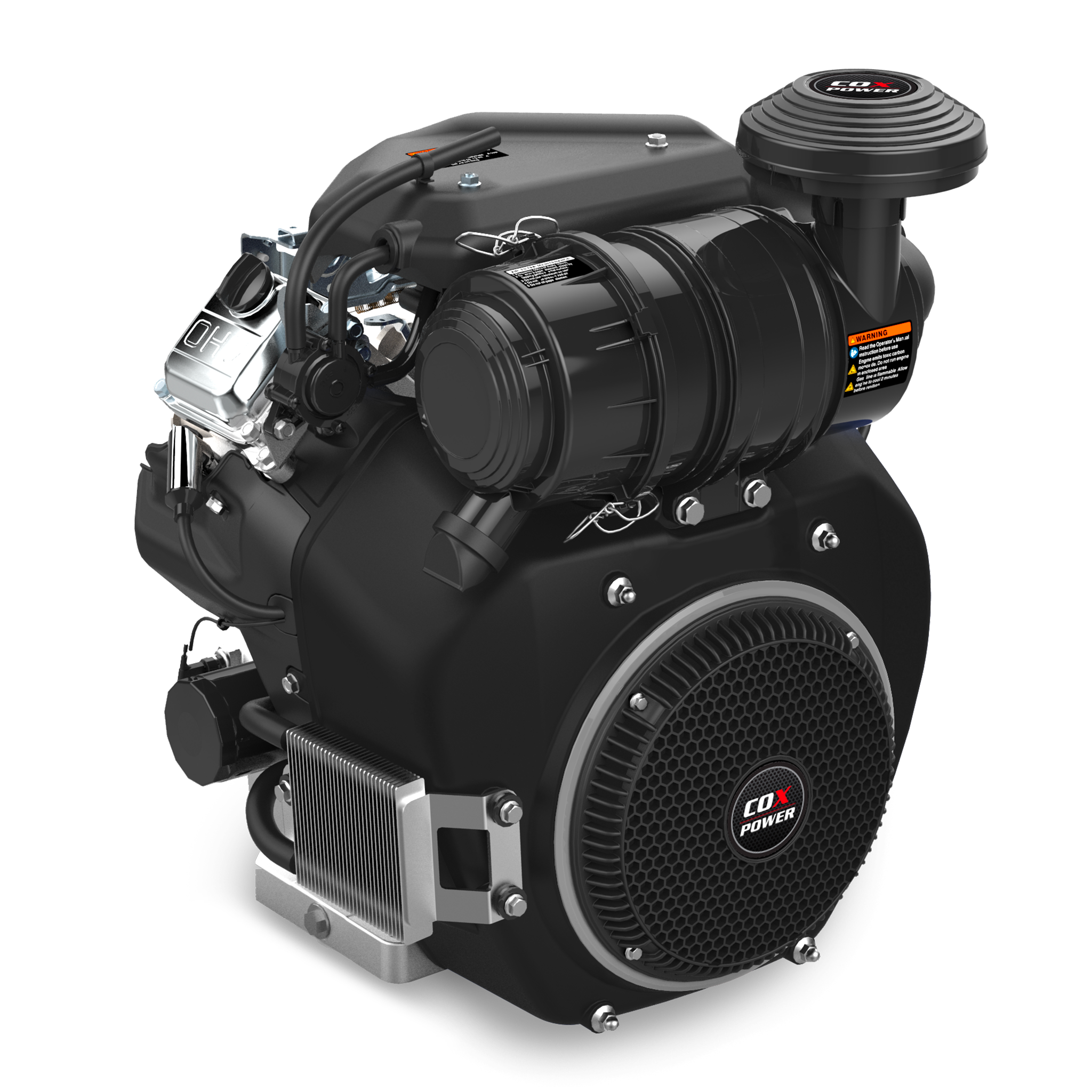 Product Image of a COX Power 35hp Keyway Shaft - V-Twin, Electric Start Horizontal Engine