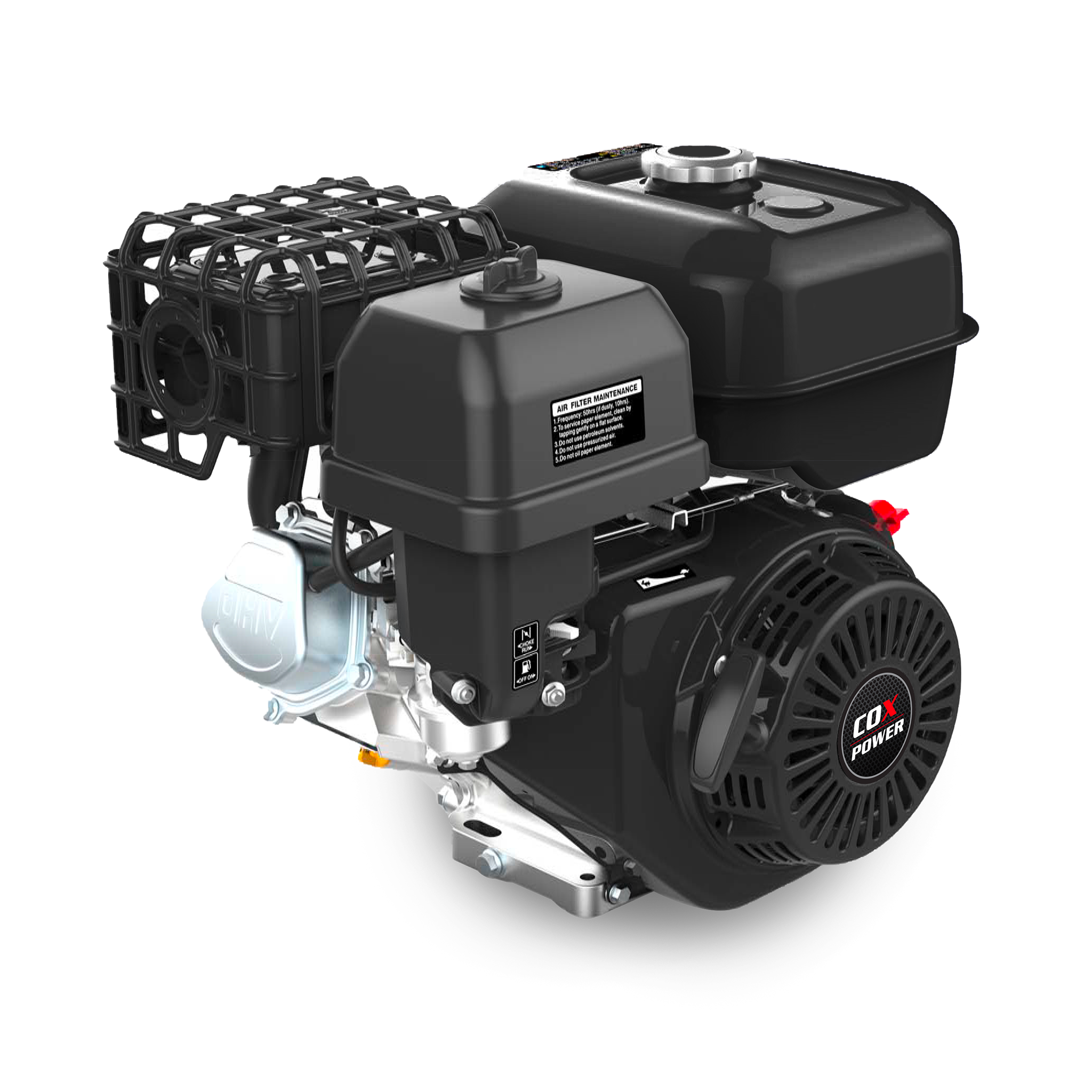 COX Power product image of a 11hp Keyway Shaft Horizontal Engine with an electric start