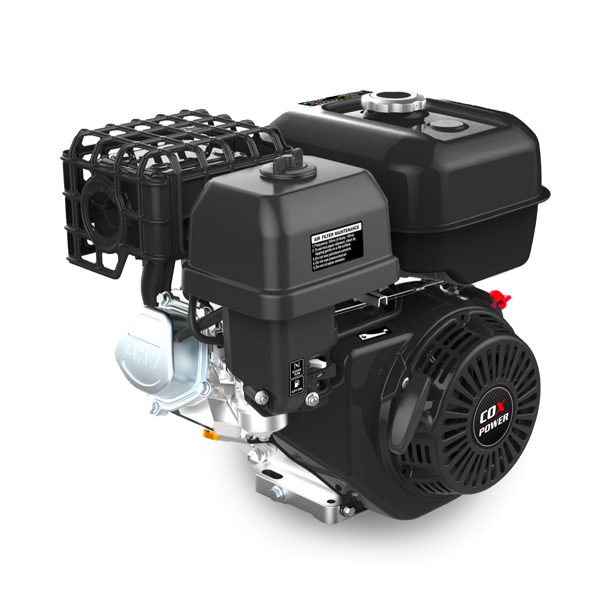 COX Power product image of a Horizontal Shaft Engine, 17hp with a recoil start